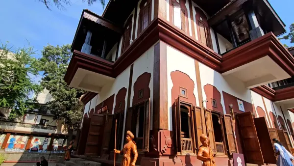 Side view of Lal Mahal