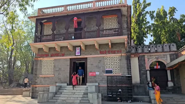 A museum building on the hilltop