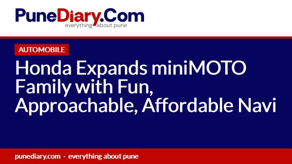 Honda Expands miniMOTO Family with Fun, Approachable, Affordable Navi