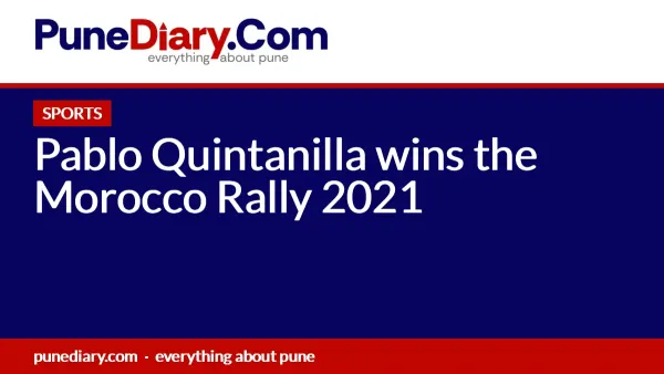 Pablo Quintanilla wins the Morocco Rally 2021