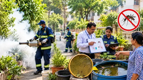 PMC Appoints 17 Officers to Speed Up Mosquito Control in Pune: Report Breeding Spots to Your Ward Office