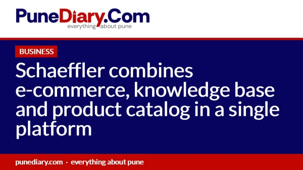 Schaeffler combines e-commerce, knowledge base and product catalog in a single platform
