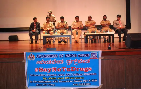 MVJ College of Engineering organises Drug Awareness Programme to channelize young minds