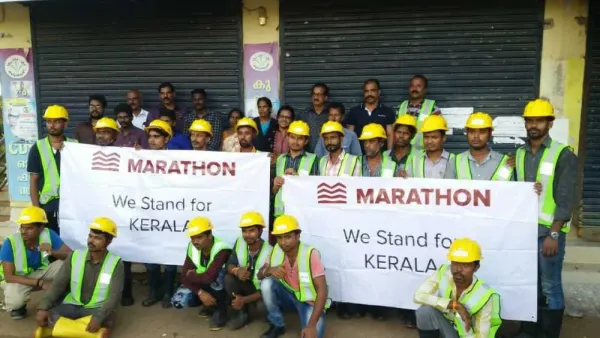 Marathon Group helps build life in the flood ravaged Kerala