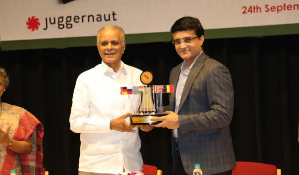 Sourav Ganguly launches his book for the first time in Pune, at Symbiosis International (Deemed University)