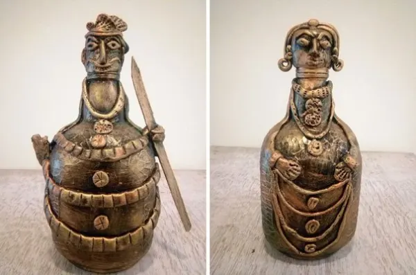 Tribal Art in a bottle