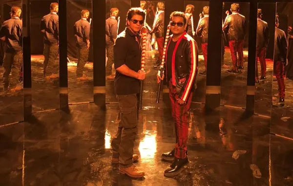 AR Rahman Directs Shah Rukh Khan for the Hockey World Cup Song