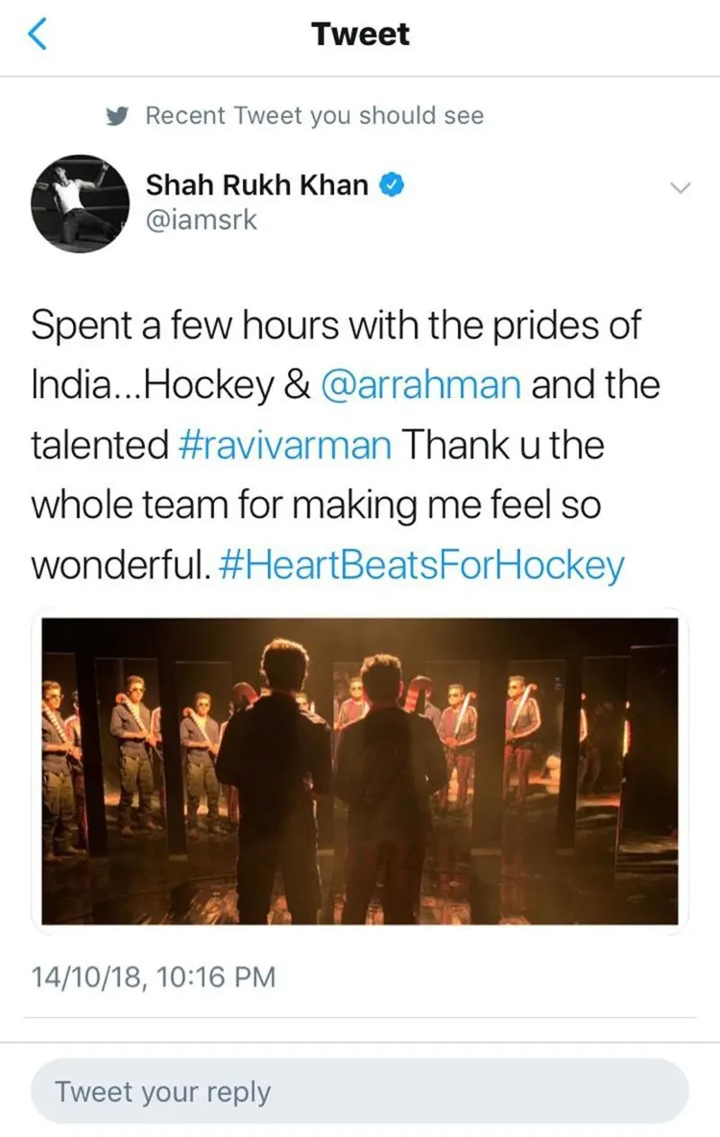 AR Rahman Directs Shah Rukh Khan for the HWC Song