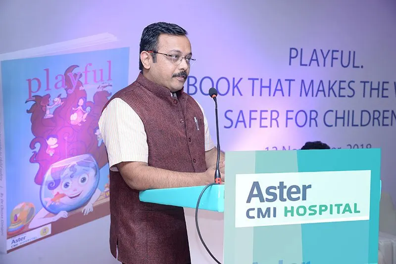 Dr. Chetan Ginigeri, Consultant Paediatric Intensivist - ASTER CMI Hospital ( Author of the book )