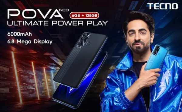 TECNO launches POVA NEO: An ultimate powerhouse with a massive RAM up to 11GB and 6000mAh battery at just INR 12,999