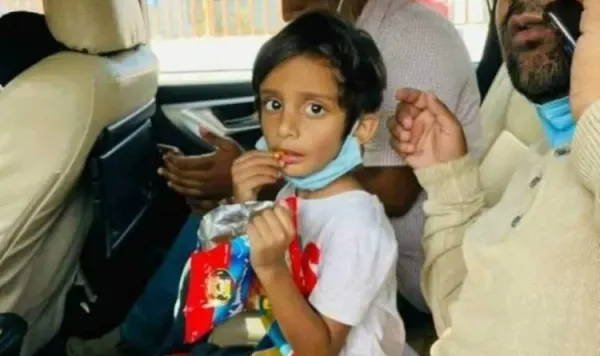 Swarnav Chavan, who was abducted from Balewadi in Pune city, was finally found