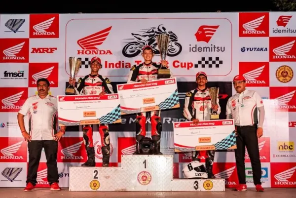 A delightful end for IDEMITSU Honda SK69 Racing Team’ Rajiv Sethu in 2021 Indian National Motorcycle Racing Championship