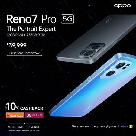 The must-buy ‘Portrait Expert’ smartphone, OPPO Reno7 Pro 5G goes on sale from 8th February with many exciting offers