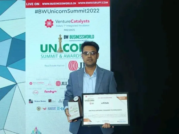 Pune-based udChalo bags the “Soon to be Unicorn” title in BW start-up business summit