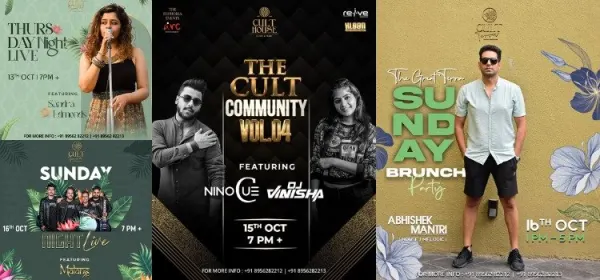 Submerge into the weekend party scenes with The Cult (House & Terra)