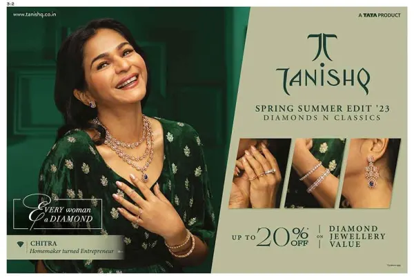 TANISHQ LAUNCHES ‘THE SPRING SUMMER EDIT’23’