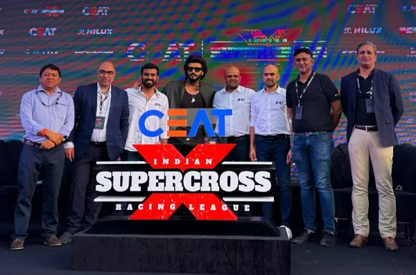 Bollywood heartthrob Arjun Kapoor launches world’s first-ever franchise-based CEAT Indian Supercross Racing League