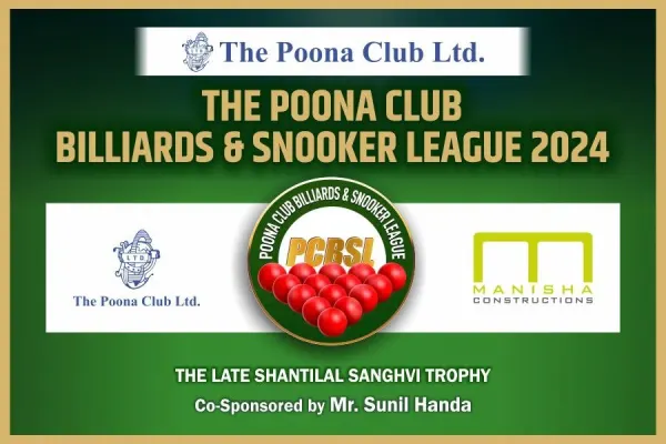 Poona Club Hosts Third Edition of Billiards and Snooker League