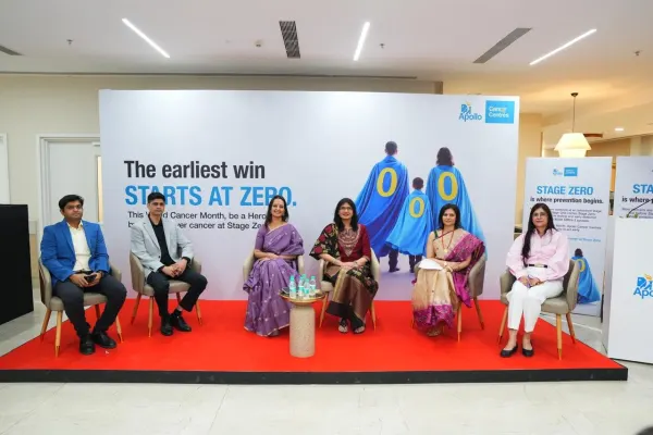 At the launch of the ‘Zero to Hero’ initiative’ by Apollo Pune