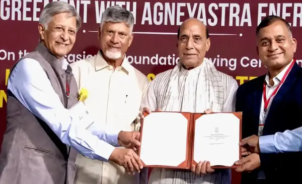 BHARAT FORGE SIGNS MoU WITH ANDHRA PRADESH GOVERNMENT TO ESTABLISH INDIA'S FIRST PRIVATE-SECTOR MARINE GAS TURBINE FACILITY AT VISAKHAPATNAM