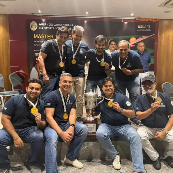 Poona Club Magicians Clinch WOHR-Deccan Gymkhana Cue Sports League Title with Resounding Victory