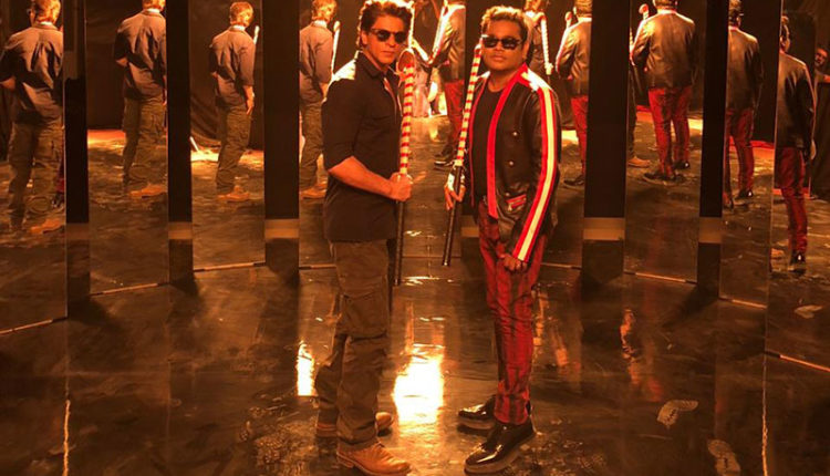 AR Rahman Directs Shah Rukh Khan for the Hockey World Cup Song