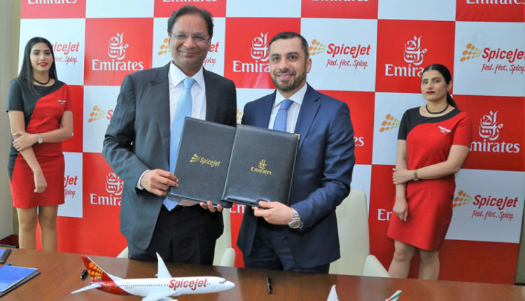SpiceJet, Emirates sign MoU for codeshare partnership