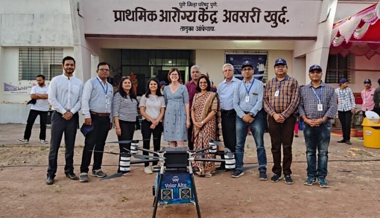 Drone Based Delivery of Medical Essentials Launched In Pune District