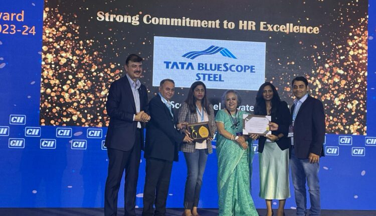 Tata bluescope steel hr award